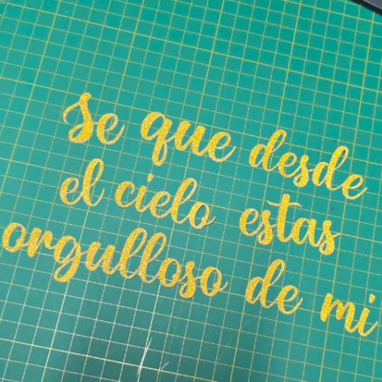 Frases en cartulina 1 capa
